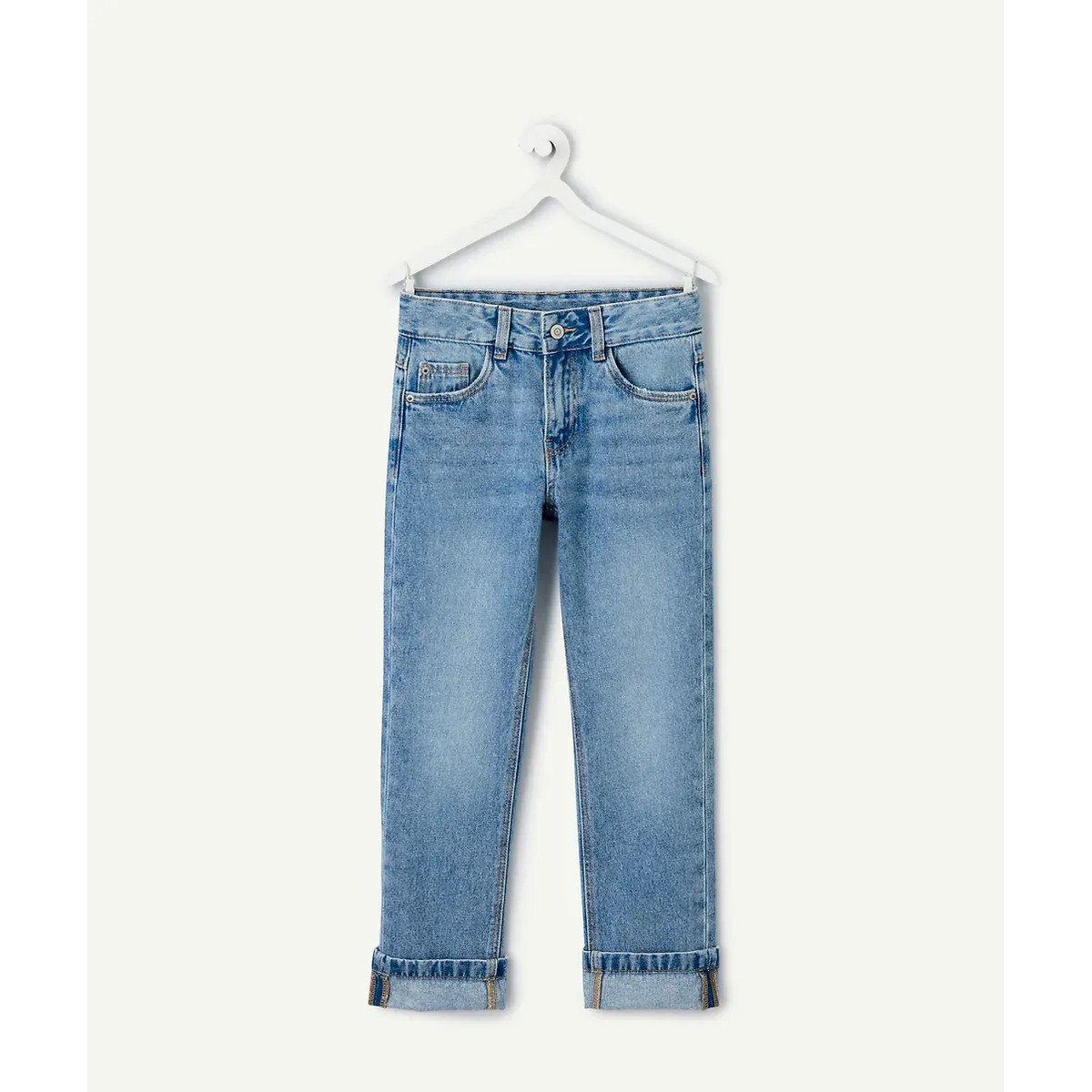 Tape A L'oeil Straight Jeans Denim Blue 4Y (102Cm)