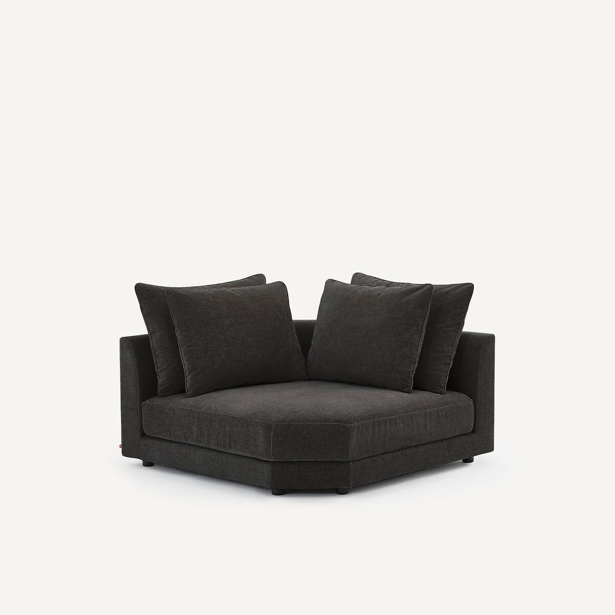 AM.PM Modulair hoekelement in chenille fluweel, TIBERIO