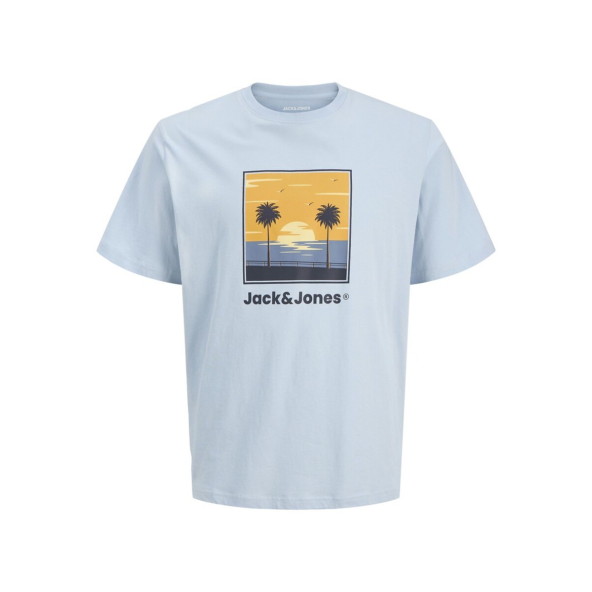 Jack & Jones Junior T-shirt Met Korte Mouwen En Print Vooraan
