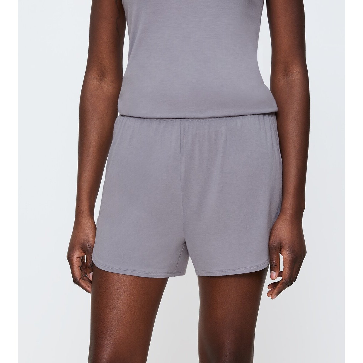 Triumph Aura Spotlight Modal Shorts Women's Grey Size 16