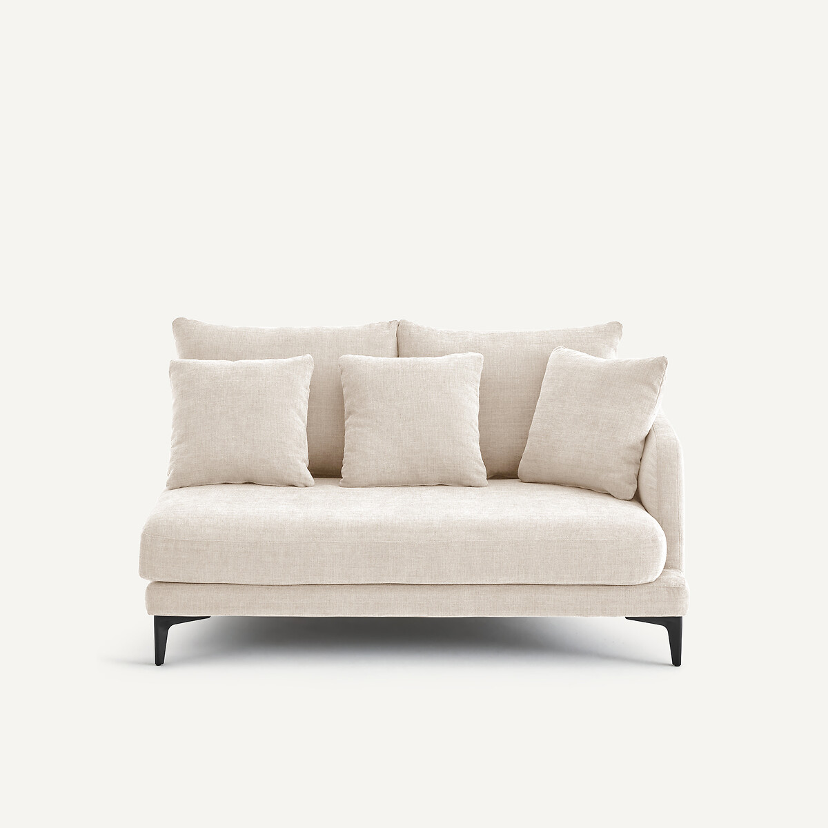 EMMANUEL GALLINA X AM.PM Halve bank, 2-zit van polyester en katoen, MODERNISTE