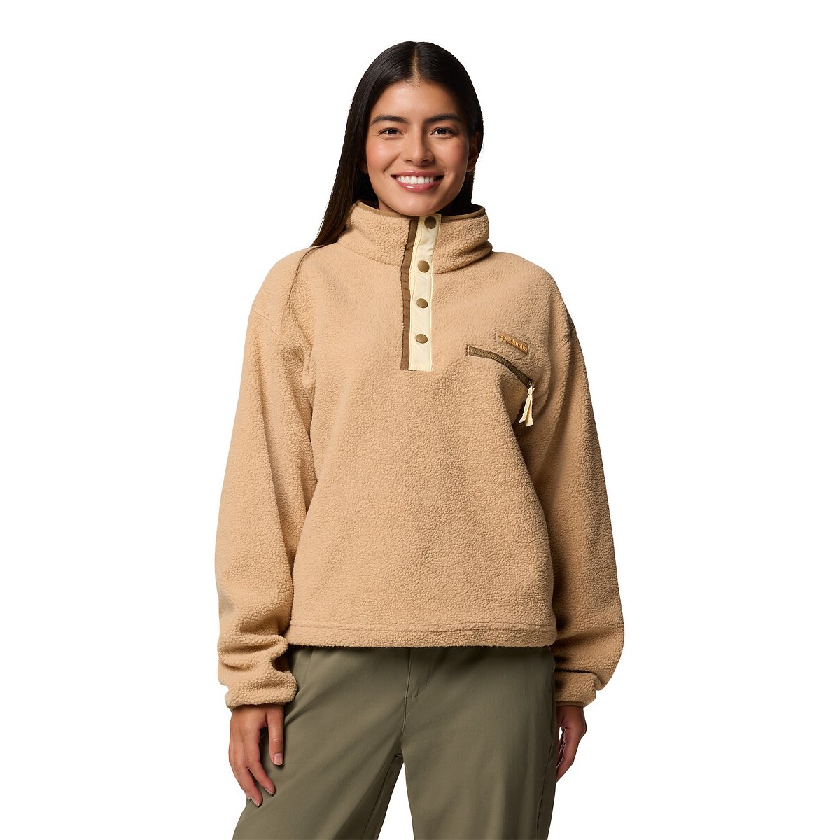 Columbia Helvetia™ Ii Half Snap Fleece Women's Beige Small