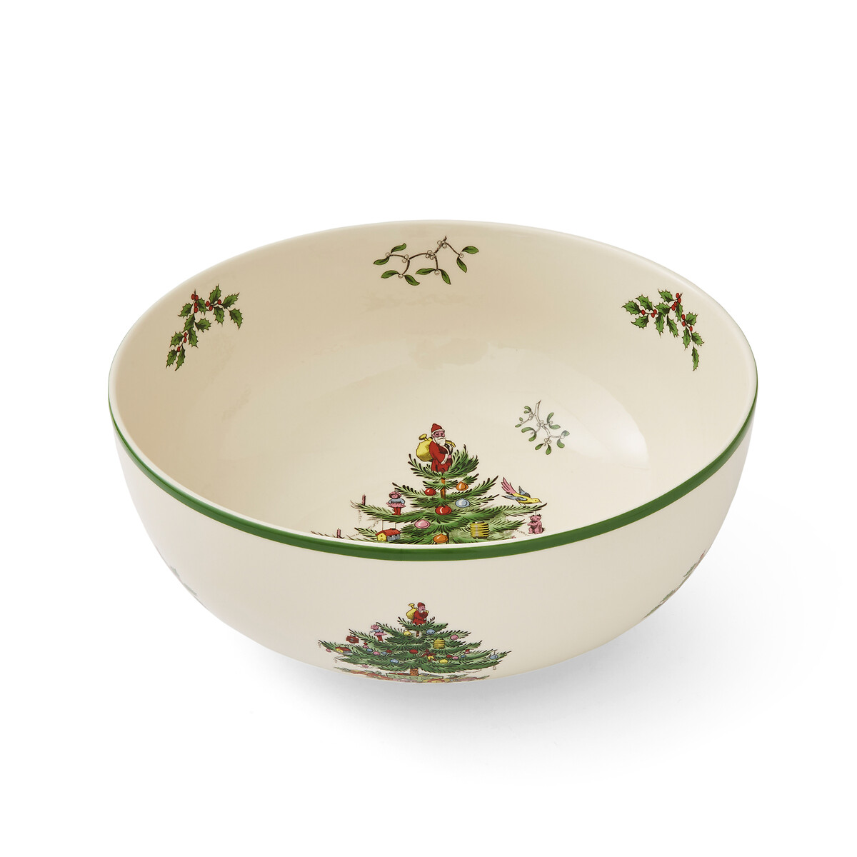 Spode Christmas Tree Serving Bowl Unisex White