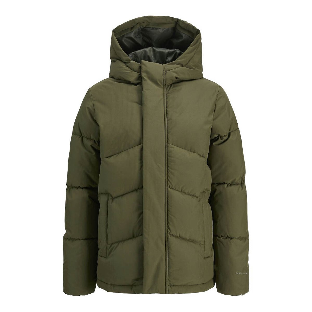 Jack & Jones Junior Green Hooded Padded Jacket 12Y (150Cm)