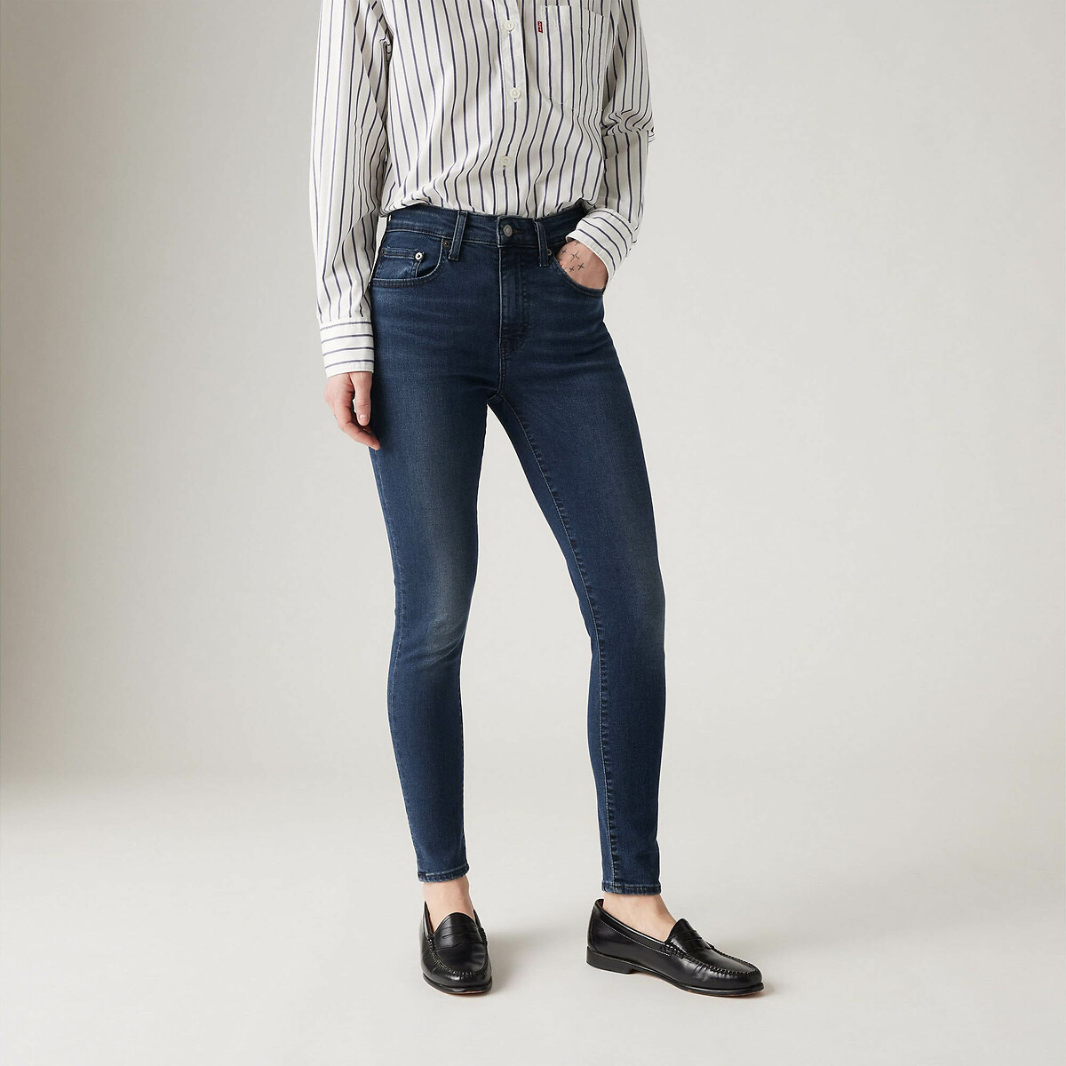 Levi's 721 High Rise Skinny Jeans Women's Learning Lessons W28 L30