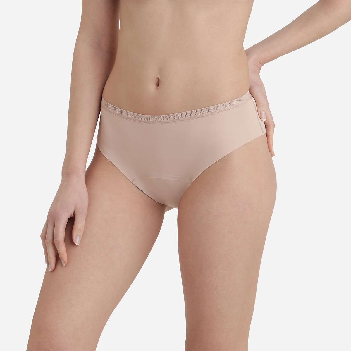 Dim Micro Protect Period Briefs Women's Skintone 8/10