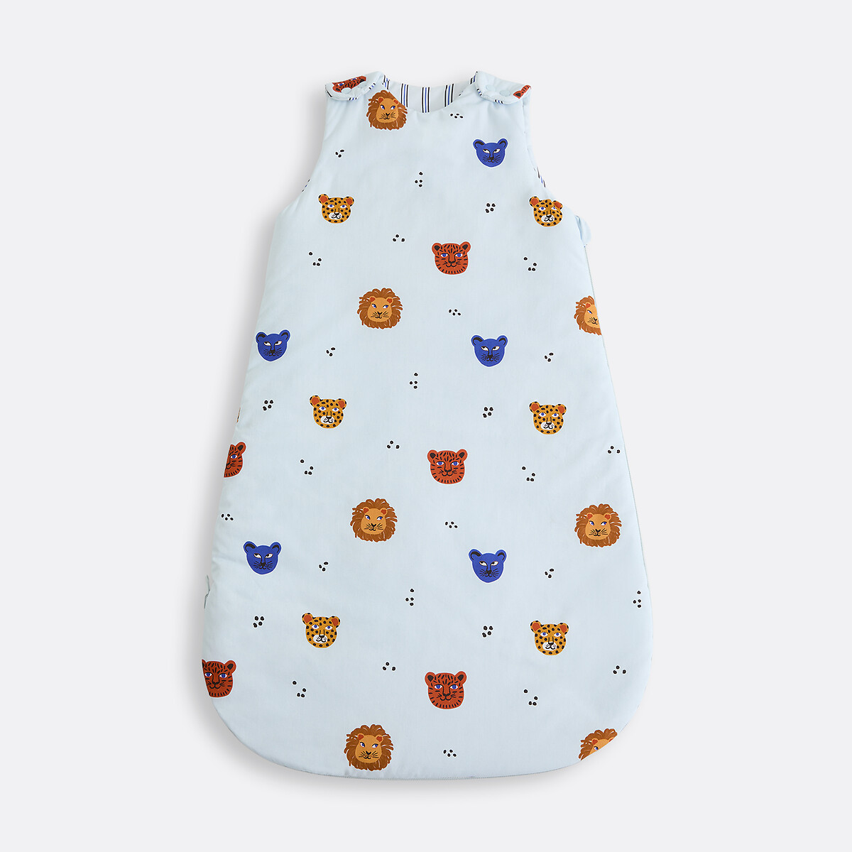 Gigoteuse En Percale De Coton, Réversible, Imprimé Animaux, PETITE SAVANE — vue 3