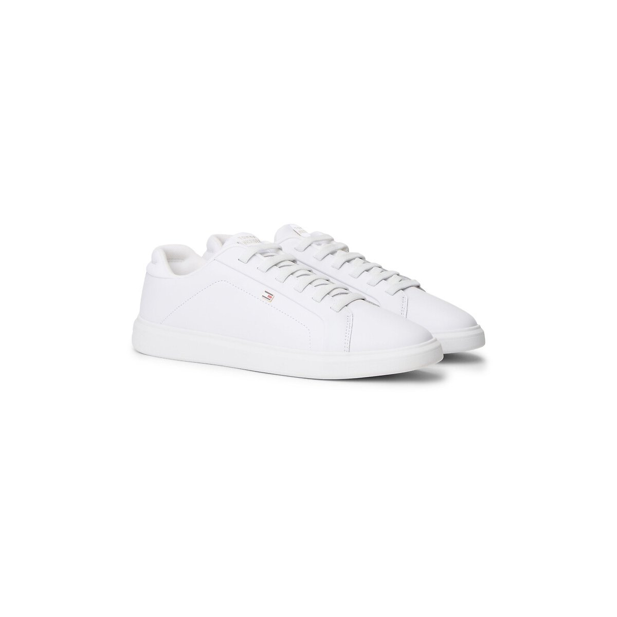 Tommy Hilfiger Court Light Weight Trainers Women's White Size 40 (6.5)