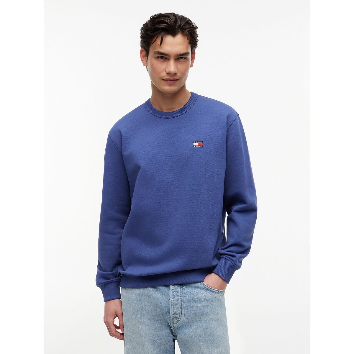 Sweat col rond logo
