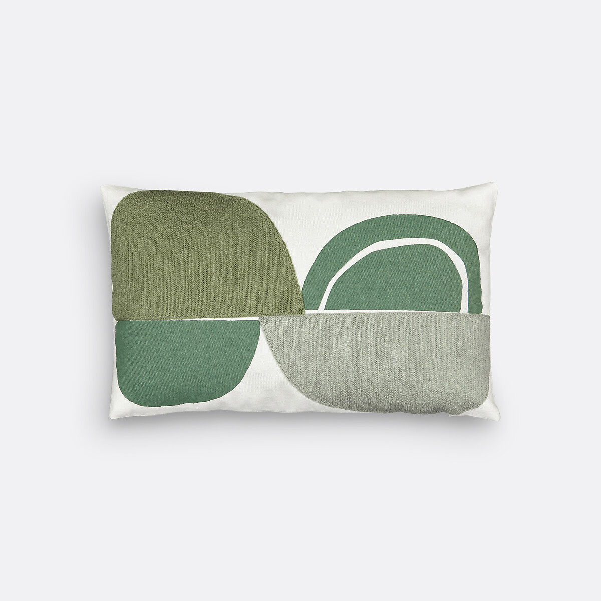 LA REDOUTE INTERIEURS Geborduurde kussenhoes, Comoe