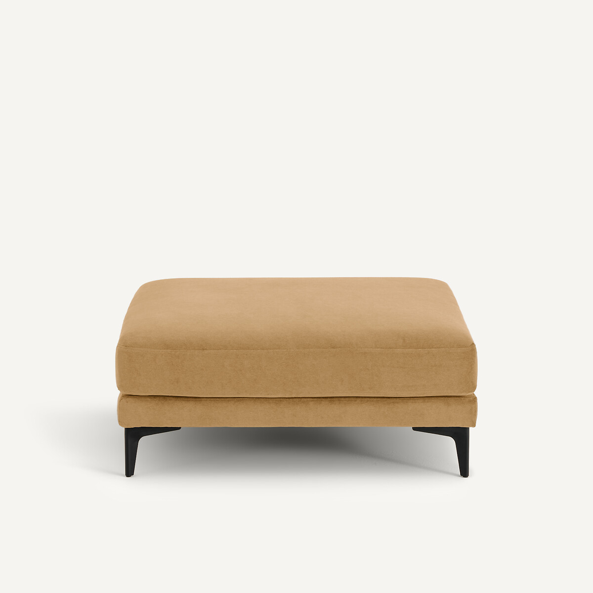 EMMANUEL GALLINA X AM.PM Voetensteun van stonewashed fluweel, MODERNISTE, ontwerp Emmanuel Gallina