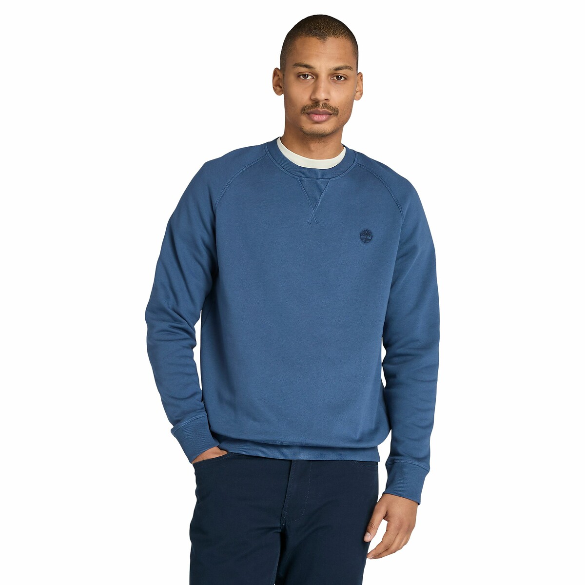 Timberland Crew Neck Sweatshirt Men's Navy Medium