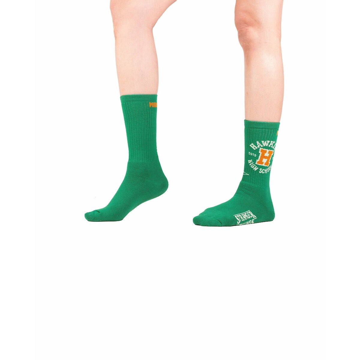 Palladium Pair Of Uca Tiger Stranger Things Socks Men's Green Size 39