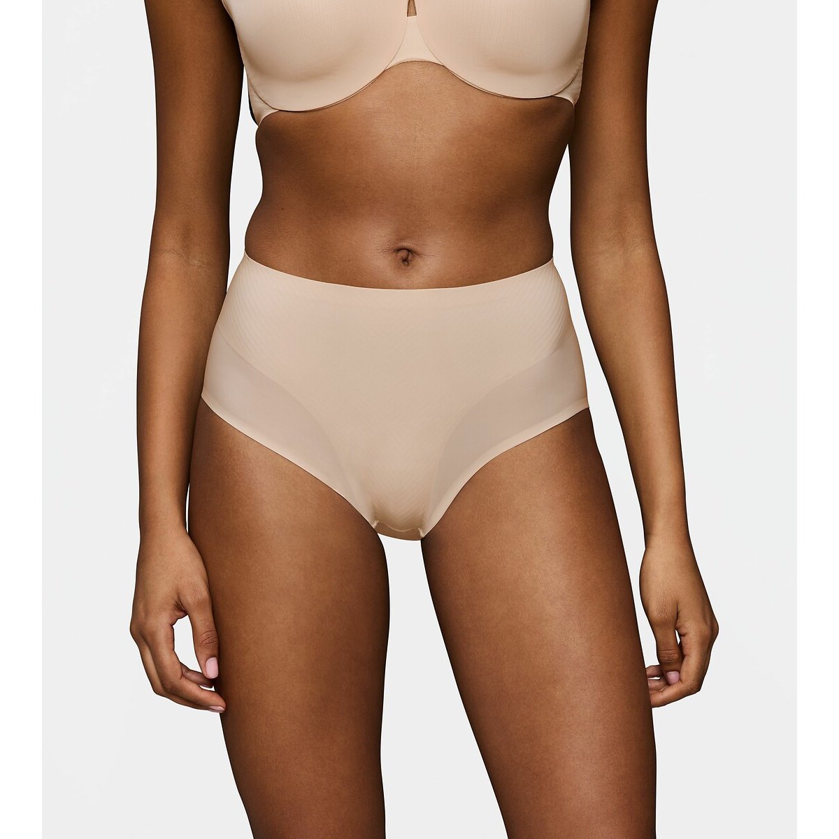 Triumph Body Make-Up Illusion Curve High Waist Briefs Women's Skintone Small - La Redoute