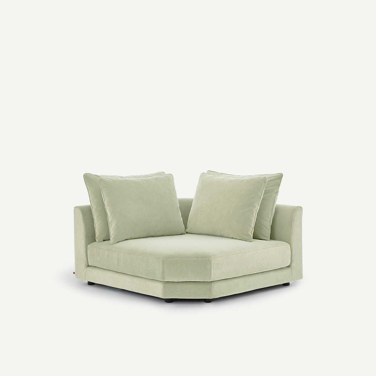 AM.PM Modulaire hoekbank in stonewashed fluweel, TIBERIO