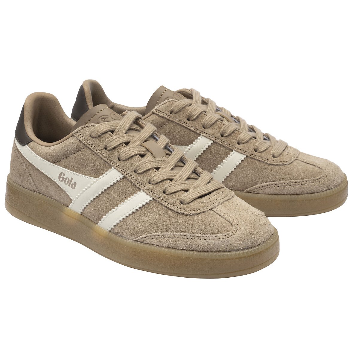 Gola Viper Suede Trainers Women's Cappuccino Size 39