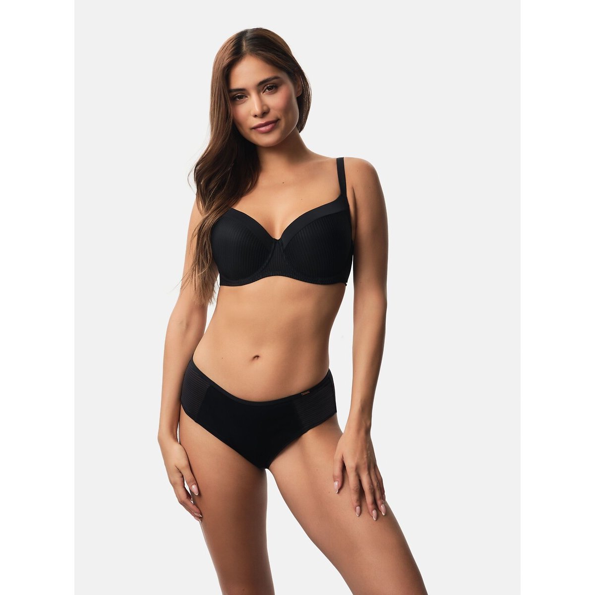 Dorina Carmen Demi-Cup Bra Women's Black 34D