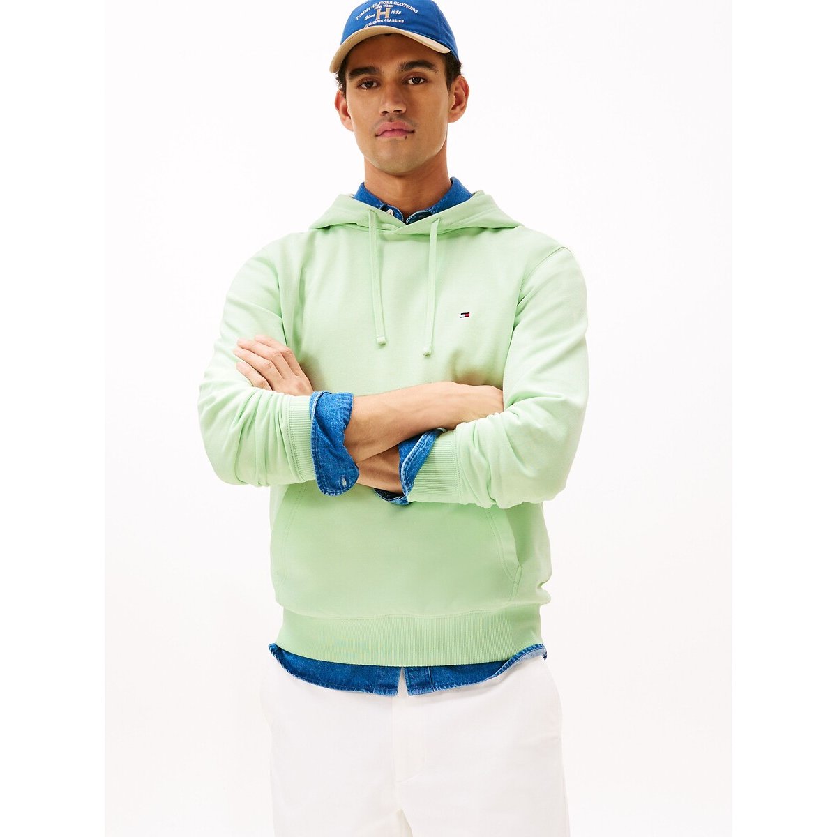 Sweat à capuche en coton