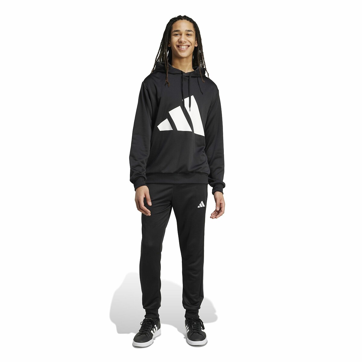 Adidas Sportswear Big Logo Tracksuit Men's Black Extra Small
