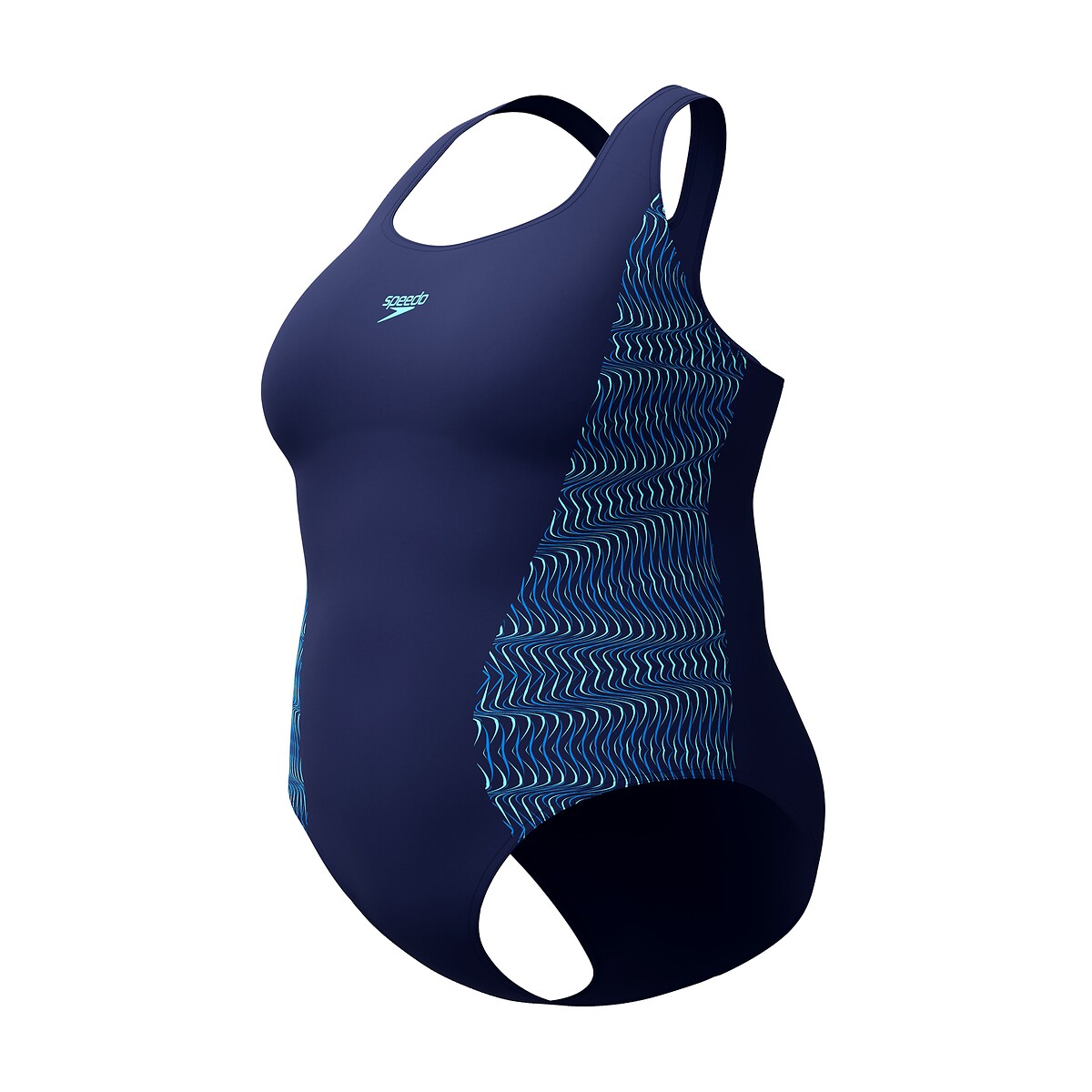 Speedo Medalist Plus Swimsuit Women's Navy Blue Size 26