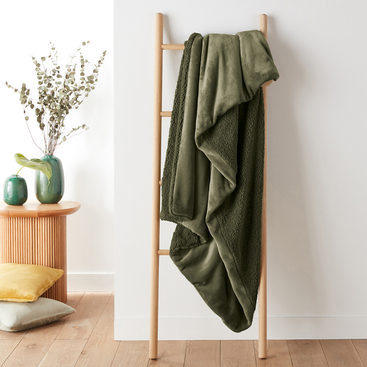 LA REDOUTE INTERIEURS Plaid in fleece en sherpa, Maxine