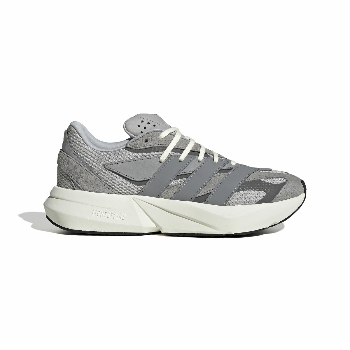 Adidas Sportswear Lightstride Trainers Men's Grey Size 43.3 (9)
