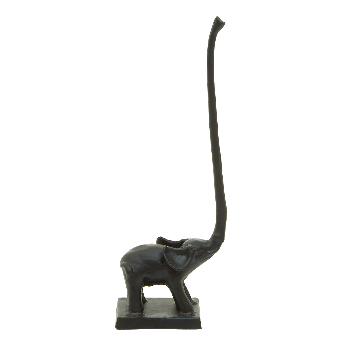 So'home Unisex Black Elephant Toilet Roll Holder