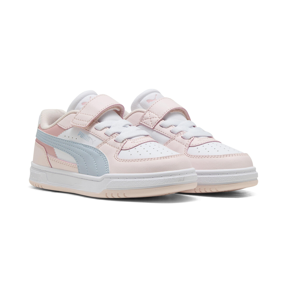 Puma Pink Kids Caven Iii Block Trainers Size 34 (2)