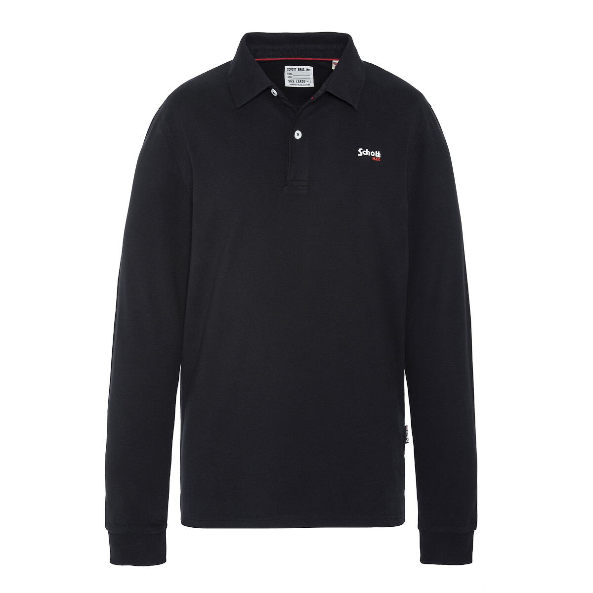 Polo met lange mouwen