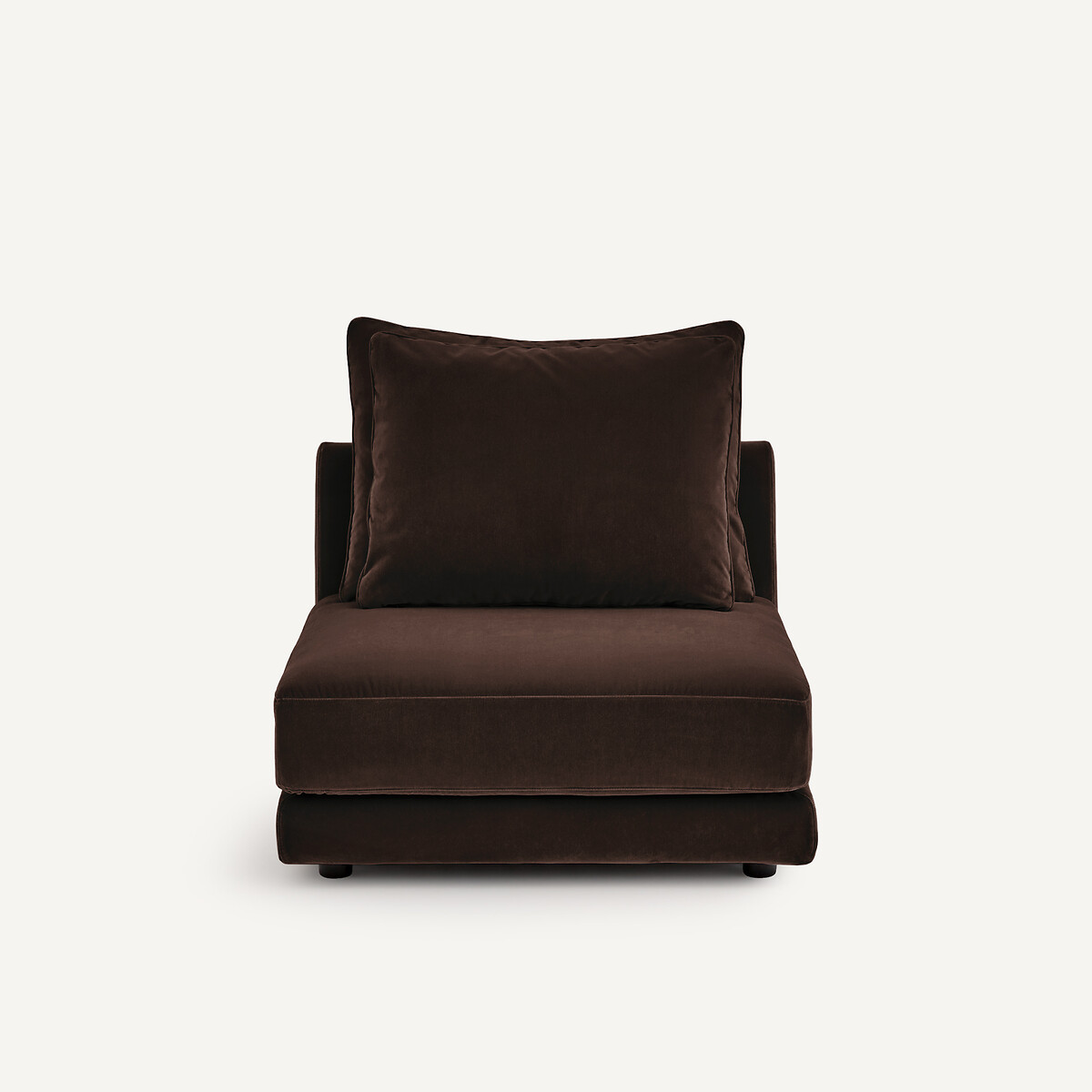 AM.PM Sillón modular de terciopelo, TIBERIO. Color