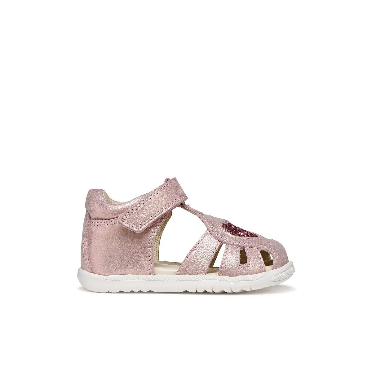 Geox Macchia First Steps Sandals Pale Pink Size 25 Kids