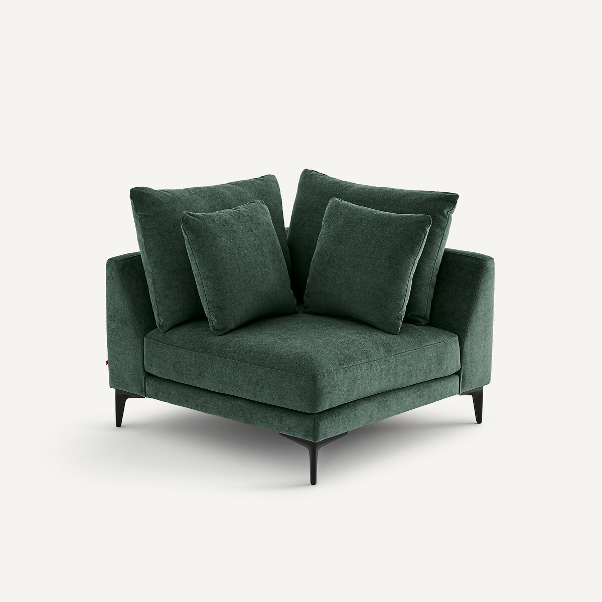 EMMANUEL GALLINA X AM.PM Hoekbank in polyestermix, MODERNISTE, ontwerp Emmanuel Gallina