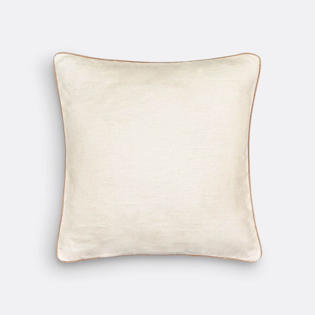 La Redoute Interieurs Onega Cushion Cover Unisex Ecru Medium