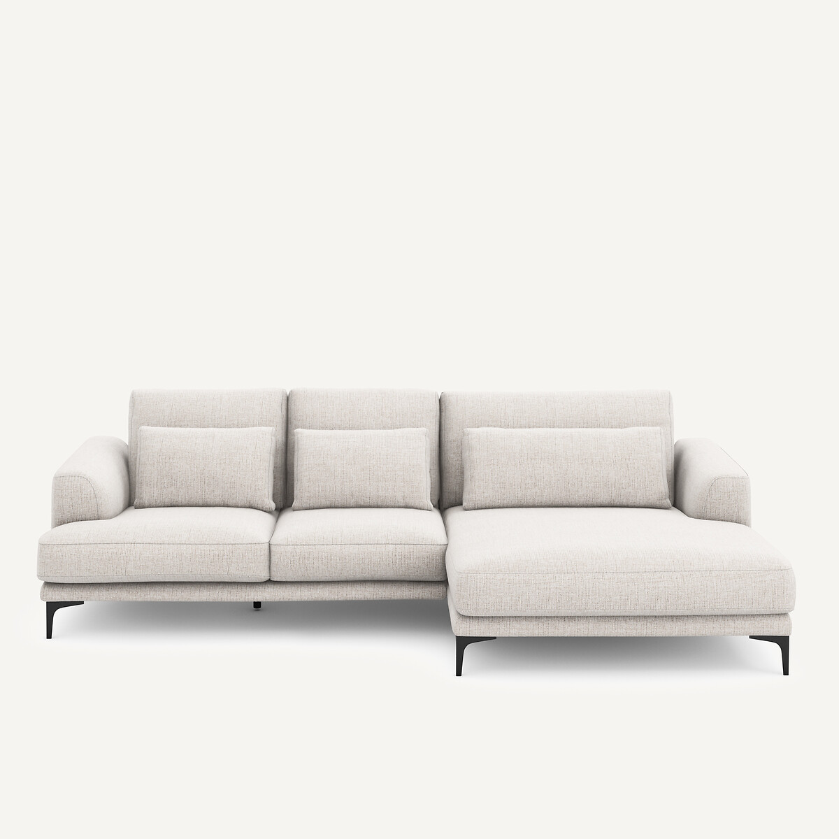 AM.PM Hoekbank met rechts XL longchair, in Jasper-stof, MARSILE
