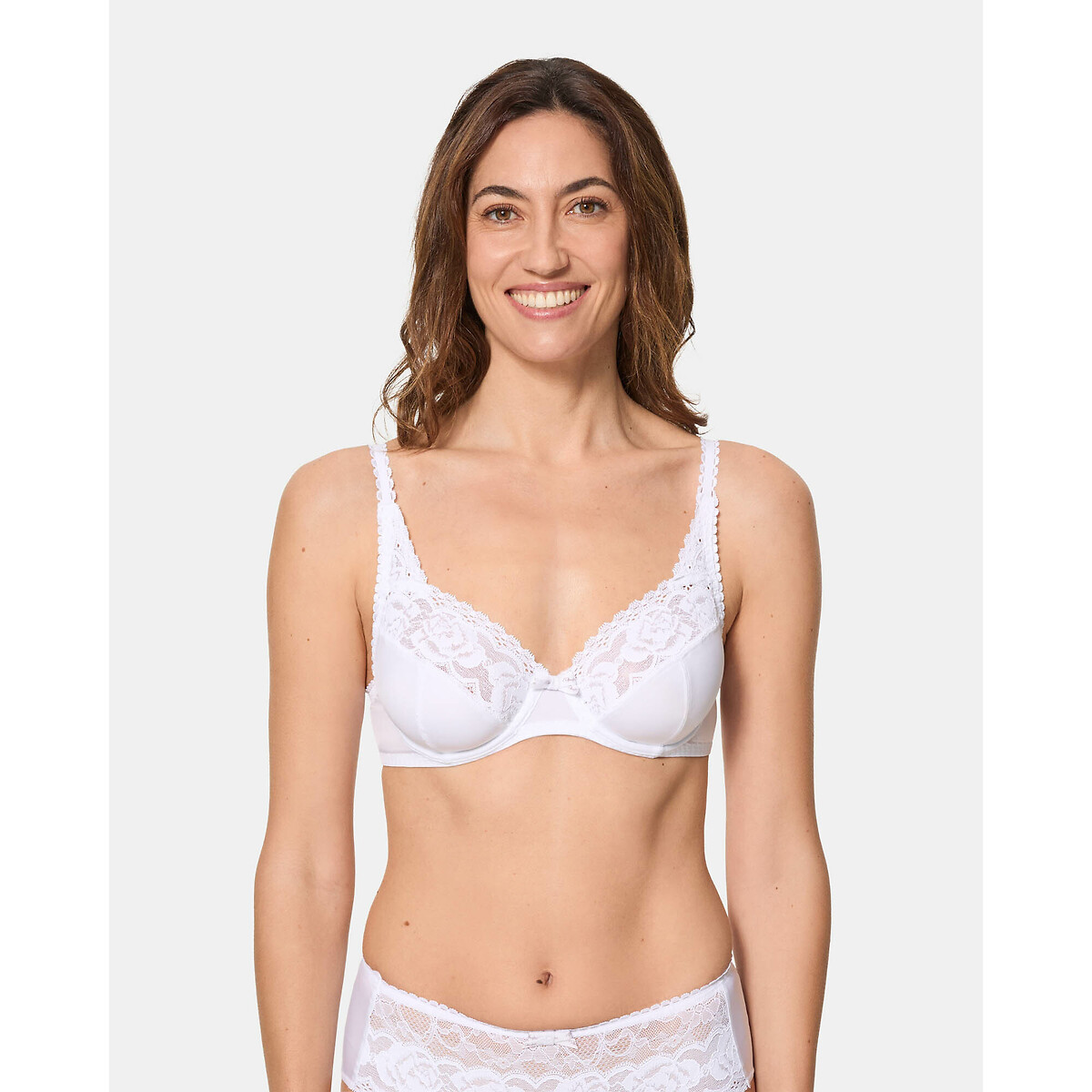 Playtex Flower Elegance Full Cup Bra Women's White 36C