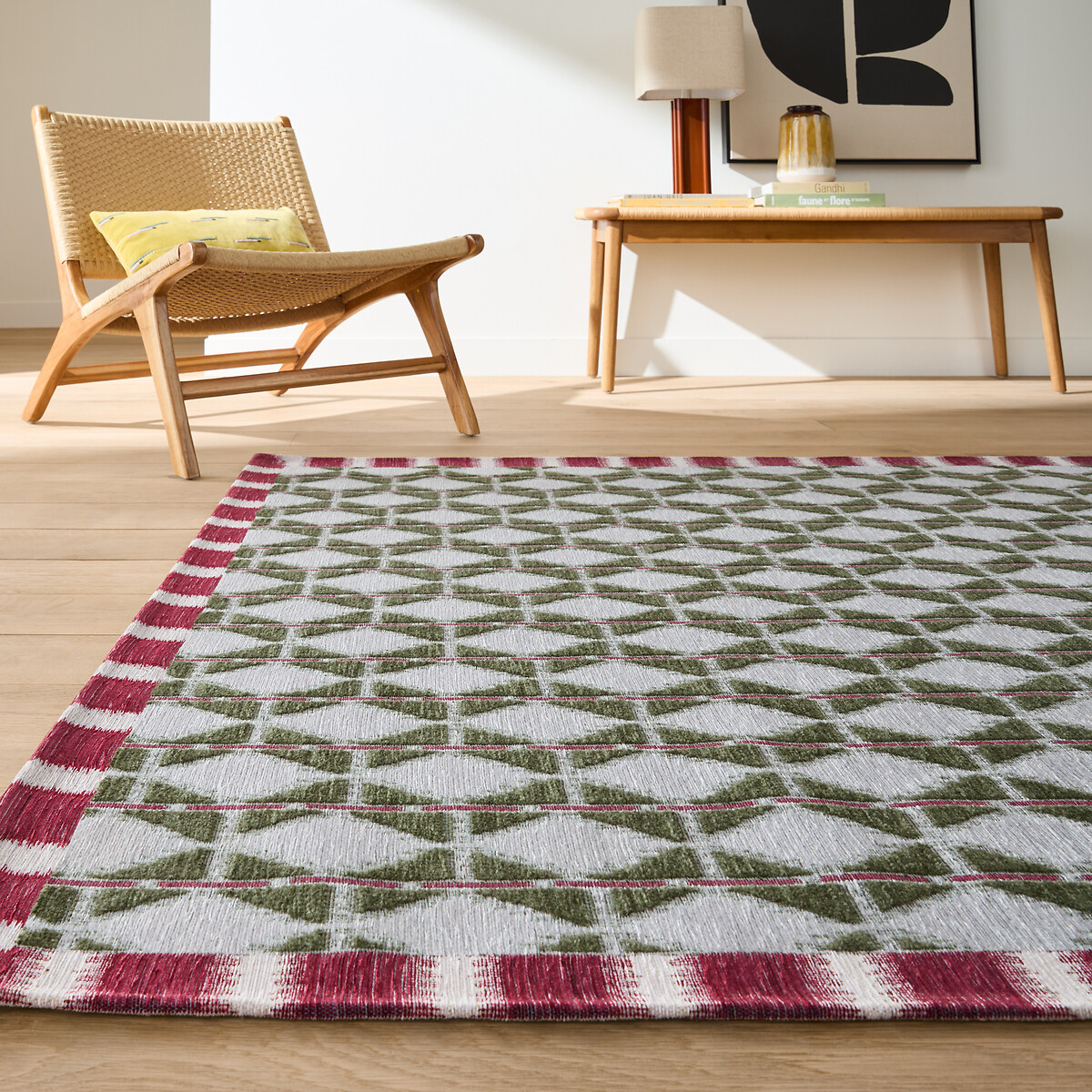 LA REDOUTE INTERIEURS Vloerkleed met geometrische motieven, YSE
