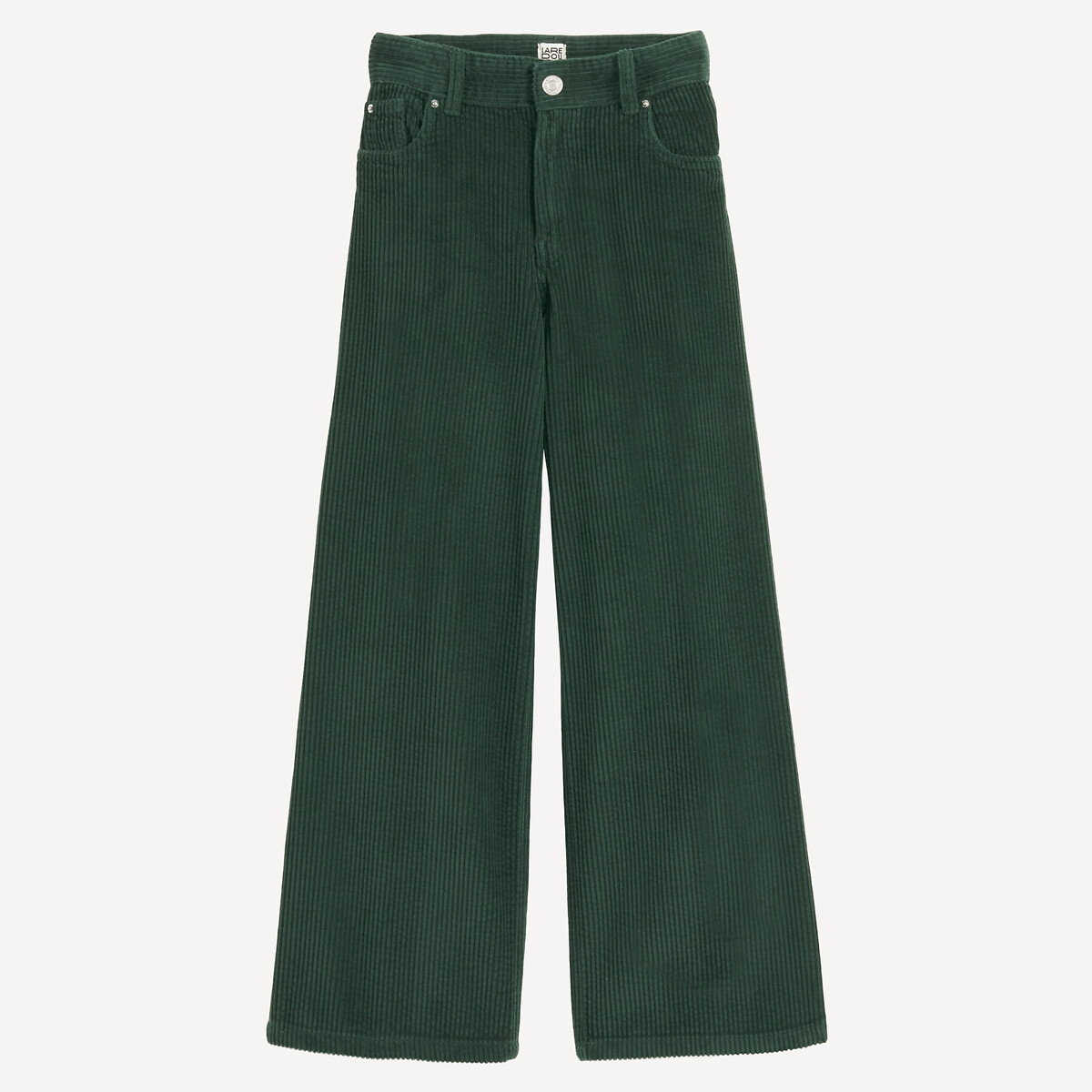 Pantalon large en velours côtelé