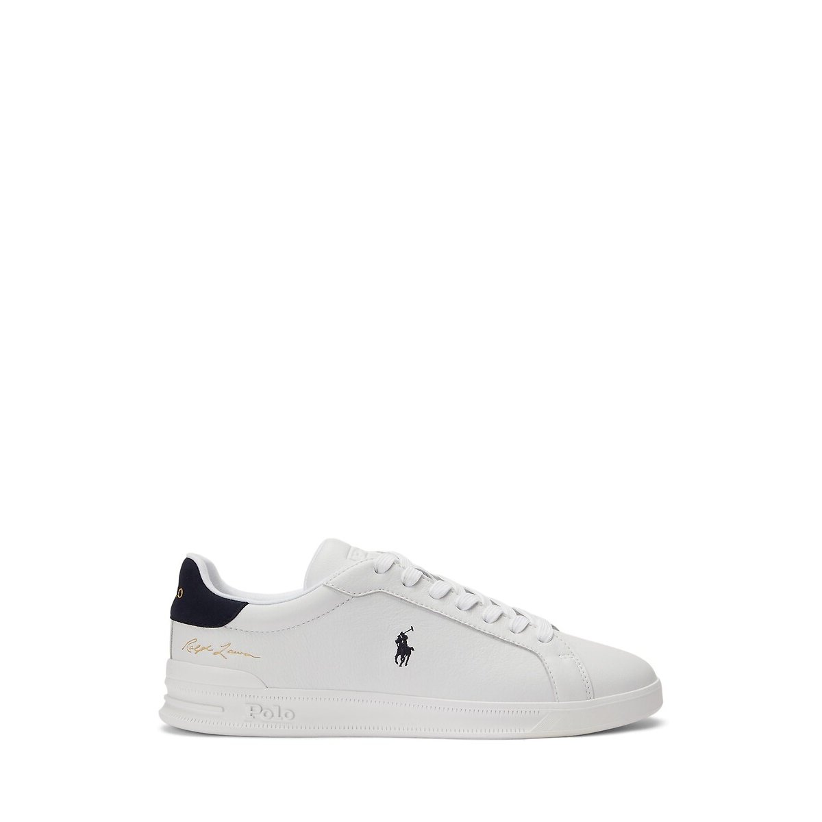 Polo Ralph Lauren Leren Sneakers Heritage Court Ii Signature