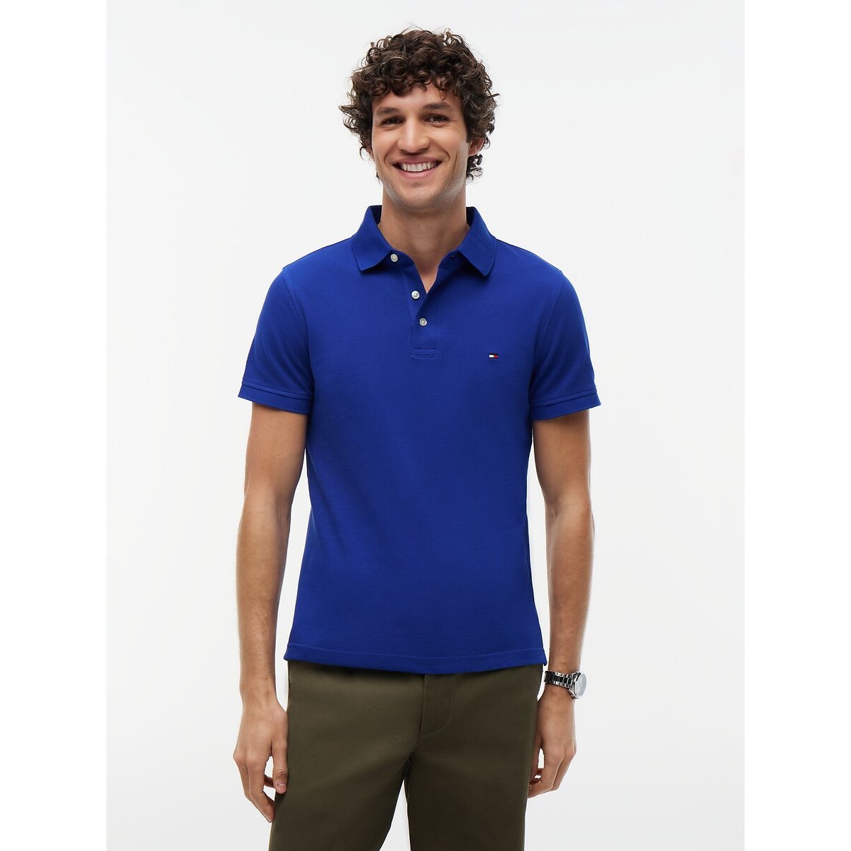 Tommy Hilfiger Aansluitende Polo 1985 In Piqué