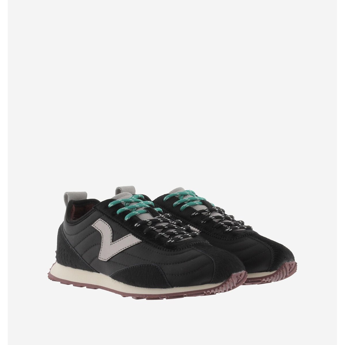 Victoria Root Mixed-Material Trainers Women's Black Size 38 (5)