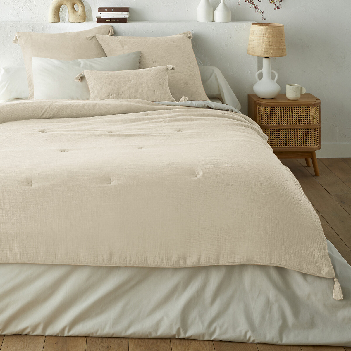 Housse Coussin Gaze De Coton Personnalisée Kumla — vue 3