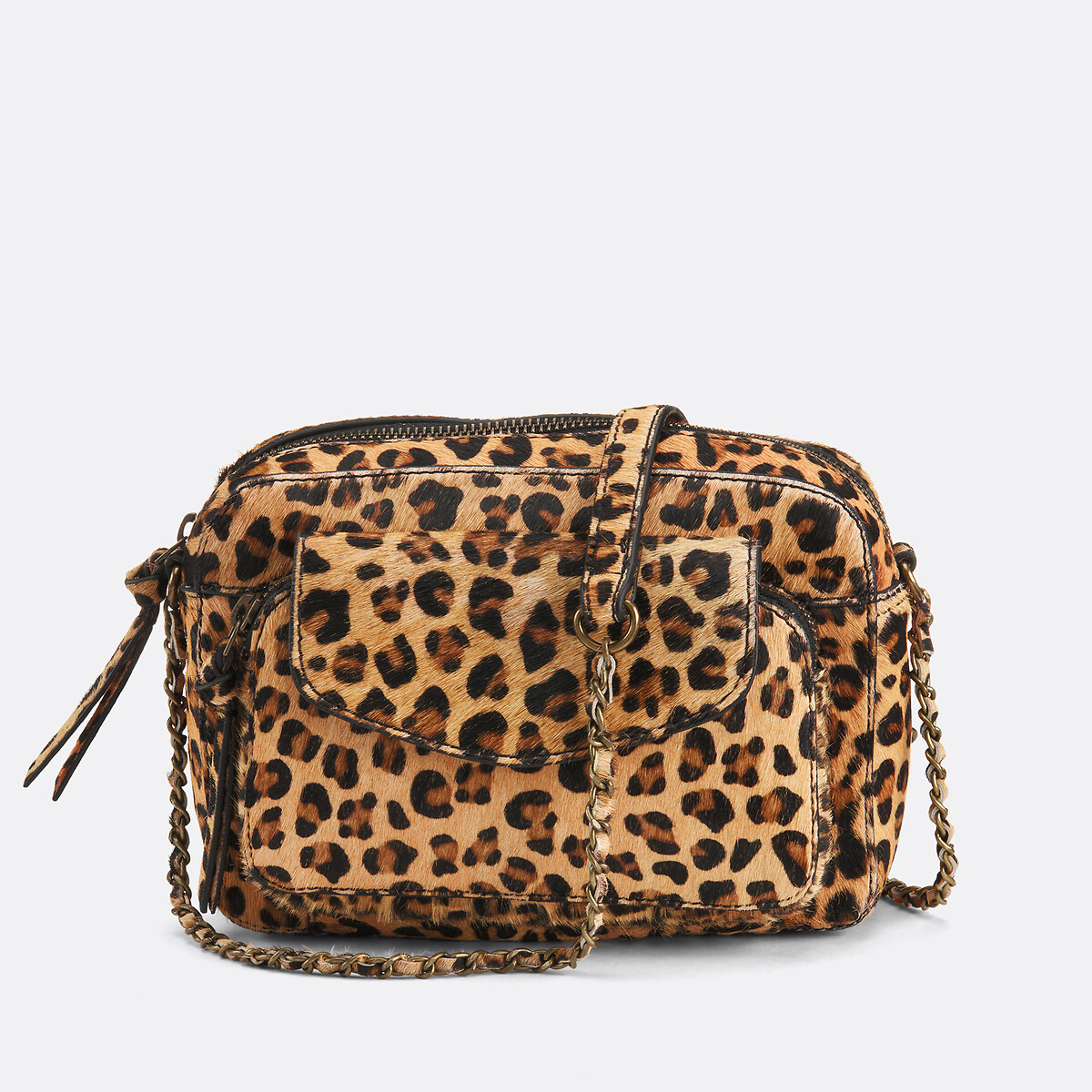 Pieces Handbag Women's Leopard Print