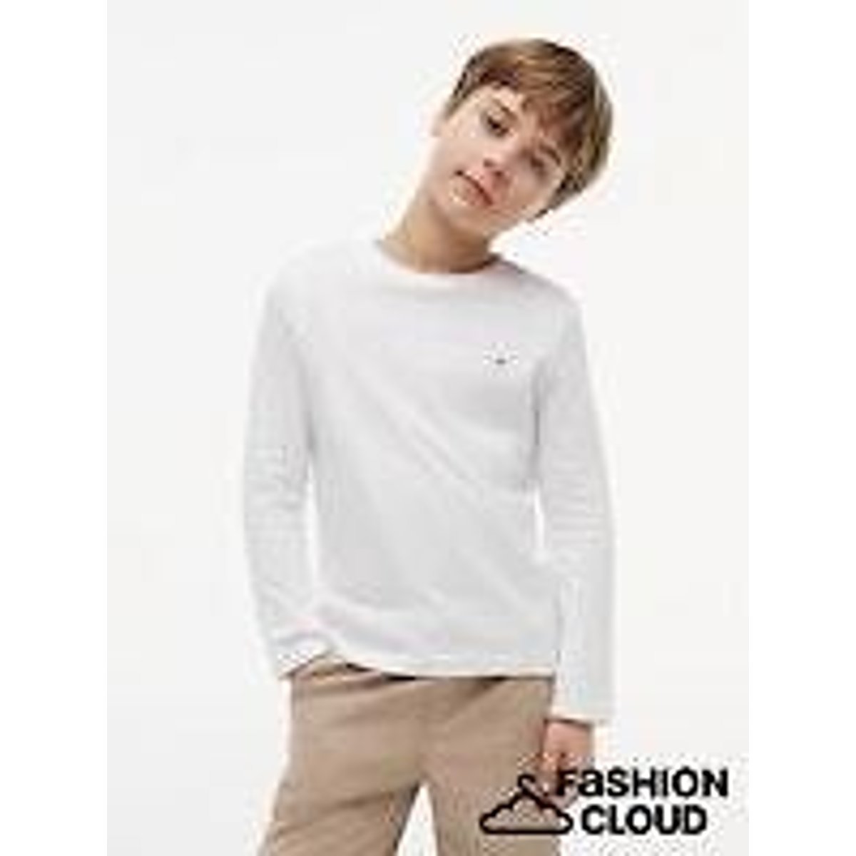 Tommy Hilfiger Long Sleeve T-Shirt White 16Y (174Cm)
