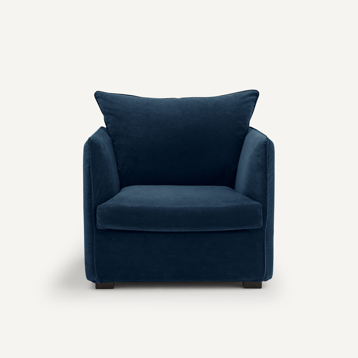 Fauteuil in fluweel, Neo Chiquito van La Redoute