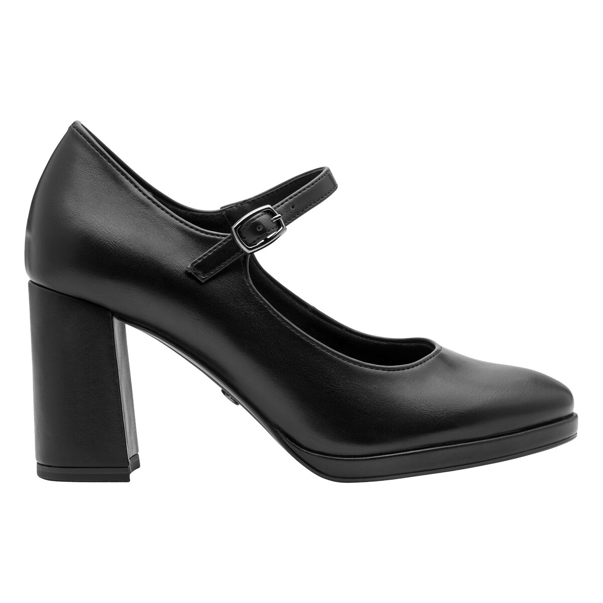 Tamaris Heeled Mary Janes Women's Black Size 39