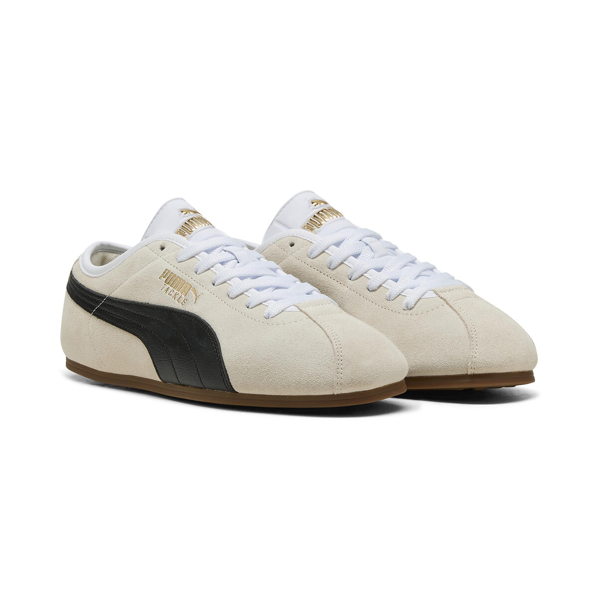 Puma Tackle Trainers Women's Beige/Black Size 38 (5)