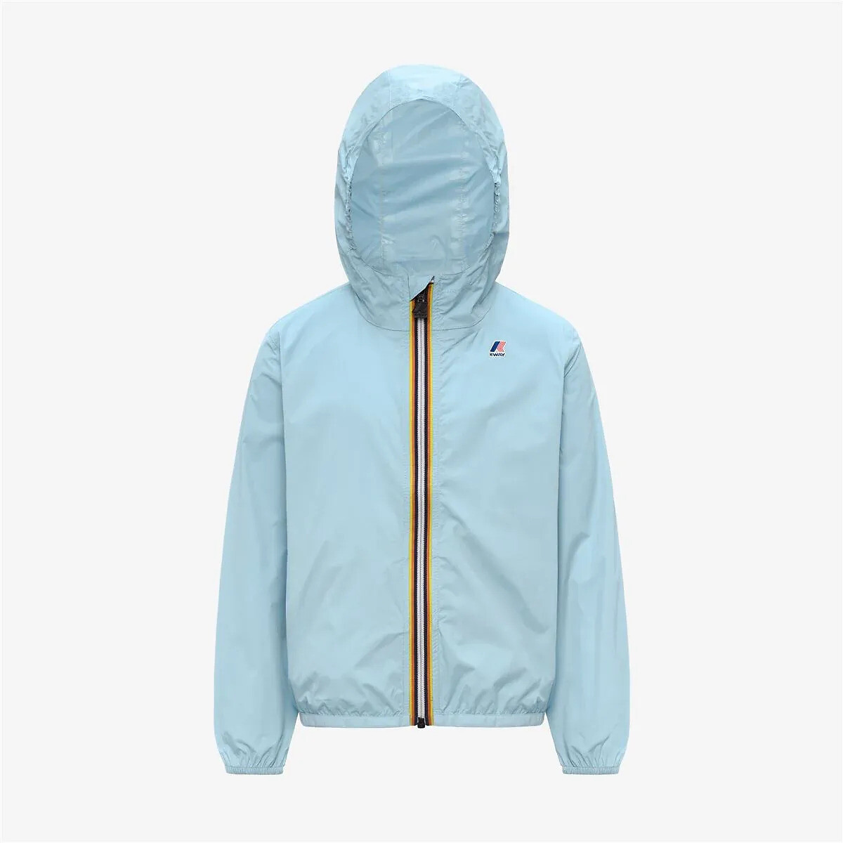 K-Way Claude Hooded Zipped Windbreaker Blue 6Y (114Cm)