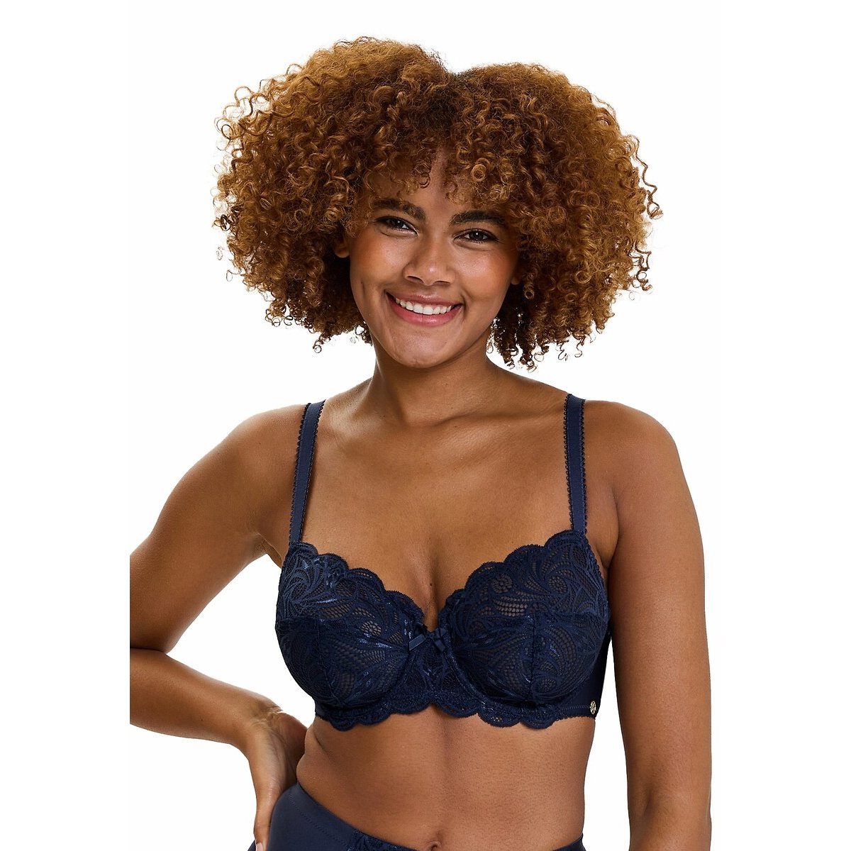 Sans Complexe Ariane Full Cup Bra Women's Navy Blue 38D