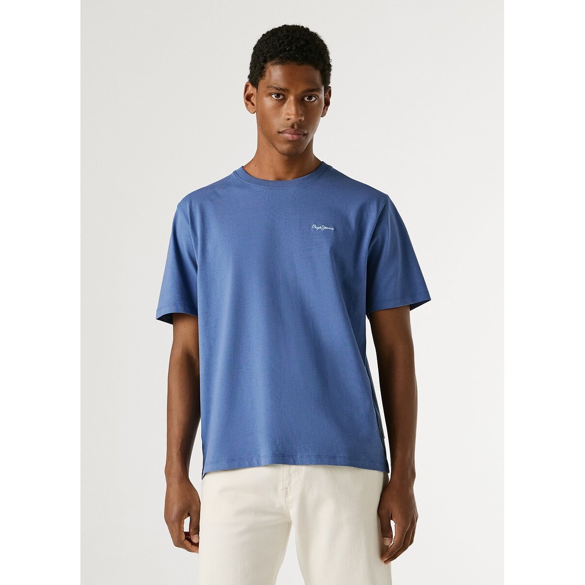 Pepe Jeans Contrast Connor T-Shirt With Short Sleeves Men's Blue Xxl