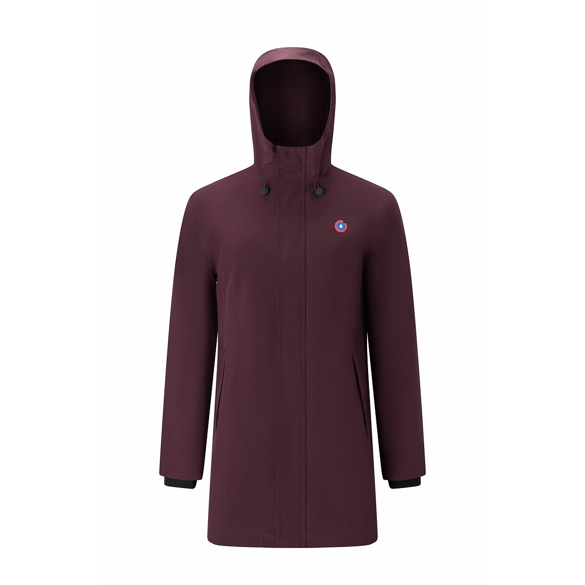 Parka impermeável de comprimento médio BEAUBOURG, Flotte